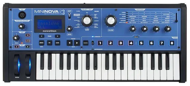 Аналоговий синтезатор Novation MININOVA