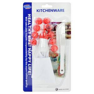 Мішок кондитерський з насадками та шпатель 10 нас/наб 27*14см WHW76552-2(11723)