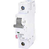 Автоматичний вимикач ETIMAT 6 1p C 25А 6kA (2141518)