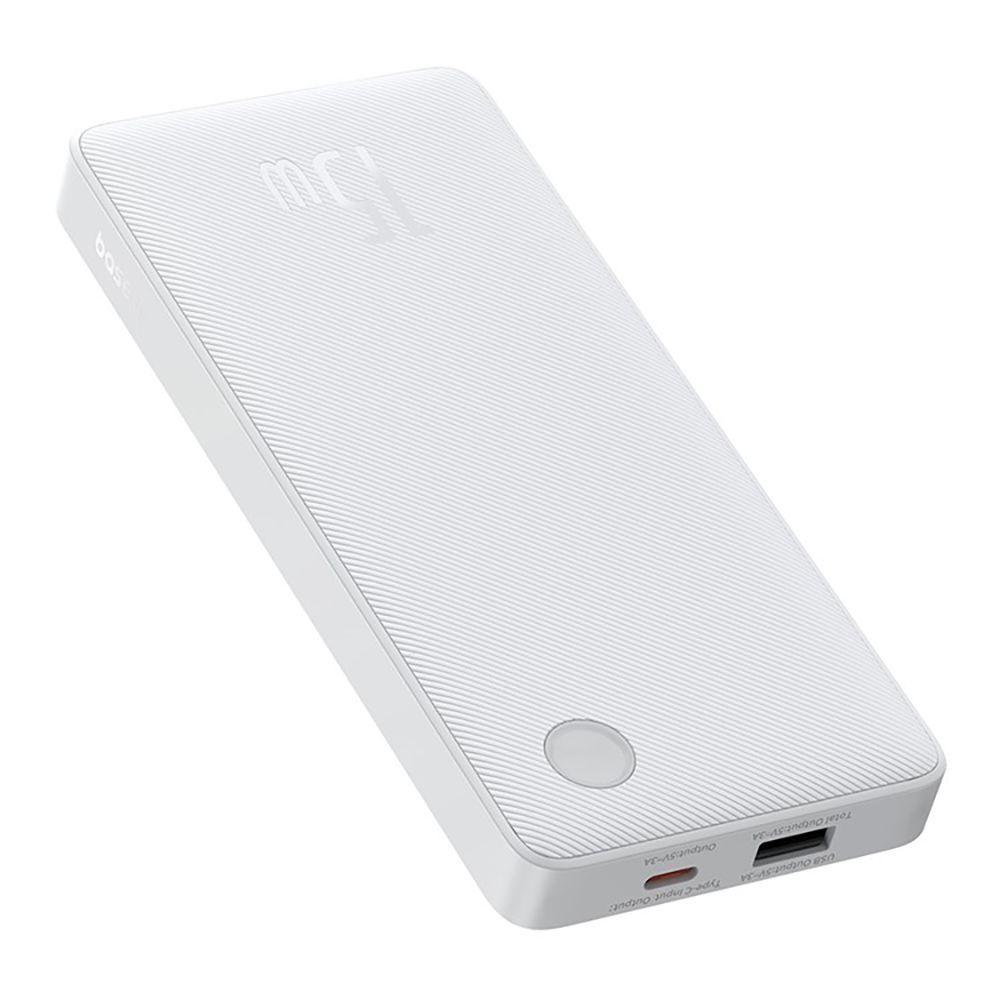 Портативна Батарея Baseus Airpow Lite 10000mAh 15W White