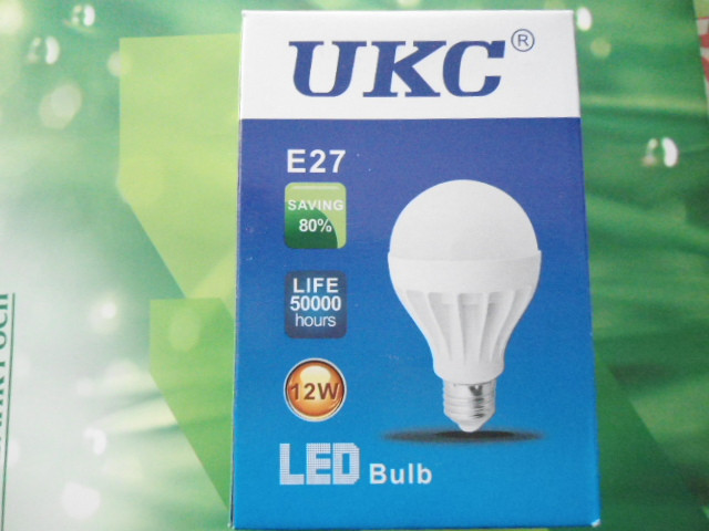 Лампочка LED LAMP E27 12W UKC Энергосберегающая Круглая - фото 2 - id-p406230645