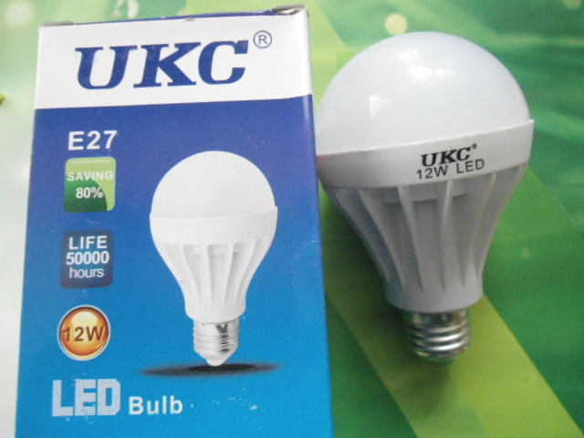 Лампочка LED LAMP E27 12W UKC Энергосберегающая Круглая - фото 3 - id-p406230645