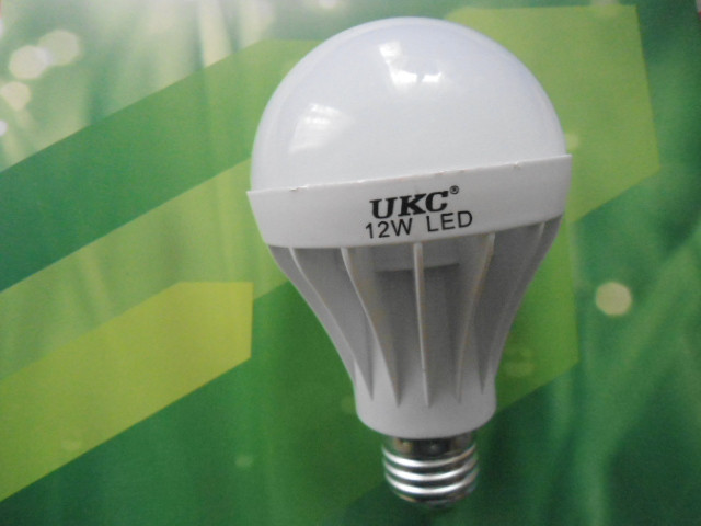 Лампочка LED LAMP E27 12W UKC Энергосберегающая Круглая - фото 1 - id-p406230645