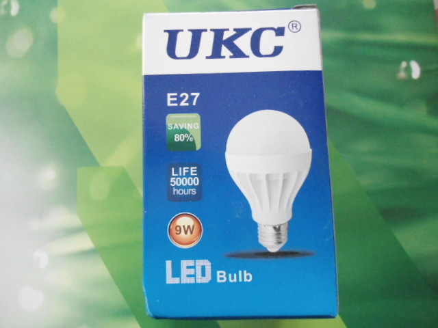 Лампочка LED LAMP E27 9W UKC Энергосберегающая Круглая - фото 2 - id-p406230314