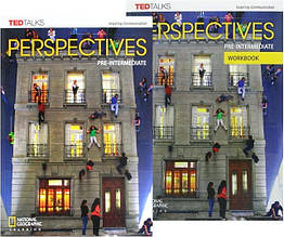 TED Talks: Perspectives Pre-Intermediate Student Book + Workbook / Комплект (Підручник + зошит з диском)