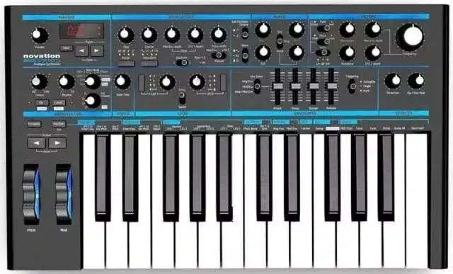 Аналоговий синтезатор Novation Bass Station II, фото 1