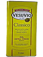 Масло оливковое Vesuvio Classico Oil Extra Virgin, 5 л (Италия) в жестяной банке, рафинированное