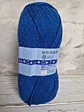Пряжа акрил 100% Tunc Star Maxi, синий, фото 3