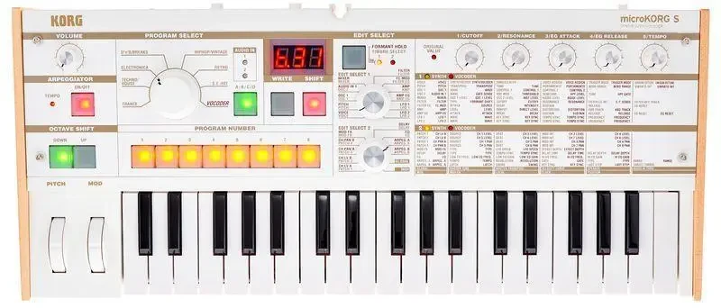 Аналоговий синтезатор Korg microKorg S