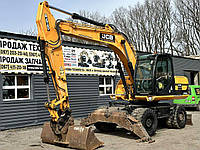 Колісний повноповоротний екскаватор JCB JS160 W 2010 рік Напрацювання 8000 м.г.