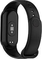 Ремешок силиконовый Anchor Xiaomi Mi Band 8 05 Черный EJ, код: 8289146