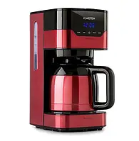 Кофеварка капельная Klarstein Arabica RED, кофемашина для молотого кофе и зёрен Красная 10032874
