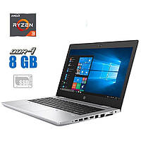 Мощный домашний б/у ноутбук HP ProBook 645 G4 из Европы для учебы и работы, Хороший ноут для игр и развлечений