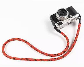 Універсальний ремінь шнурок для фотокамери текстильний червоний CAMERA STRAP, ремені на фотоапарат