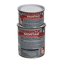 Епоксидна шпаклівка для ремонту бетону та анкерування Vimatec Vimepox Mortar (А+В) пак 1 кг