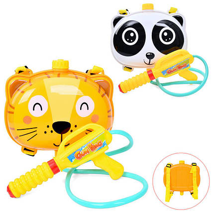 Водяний автомат балон на плечі, 2 види (панда, тигр) P3039A-1A