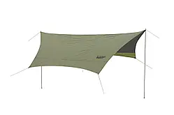 Тент зі стійками Tramp Lite Tent green UTLT-034 (водонепроникний тент від дощу, сонцю та вітру)