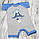 3 шт - 74 5-7 міс тонкий бавовняний пісочник ромпер боді для хлопчика новонароджених малюків літній бодік 3094 ГЛБА, фото 5