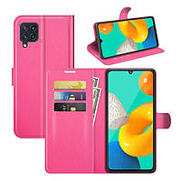 Чехол-книжка Litchie Wallet Samsung Galaxy M32 4G Rose EJ, код: 8129121