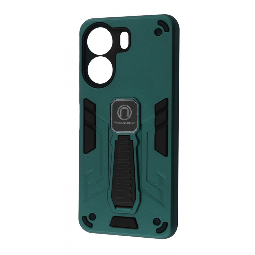 Чохол PRC Armor Magnetic Xiaomi Redmi 13C 4G/Poco C65 Dark Green, фото 1