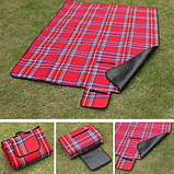Килимок водонепроникний складаний для пікніка, фото 4