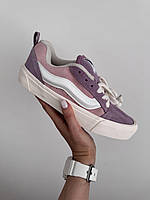 Кроссовки Vans KNU PINK / LILAC premium кросівки Vans