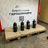 Гідроциліндр КАМАЗ 6520-8603010 підйому кузова 4х штоковий, фото 5
