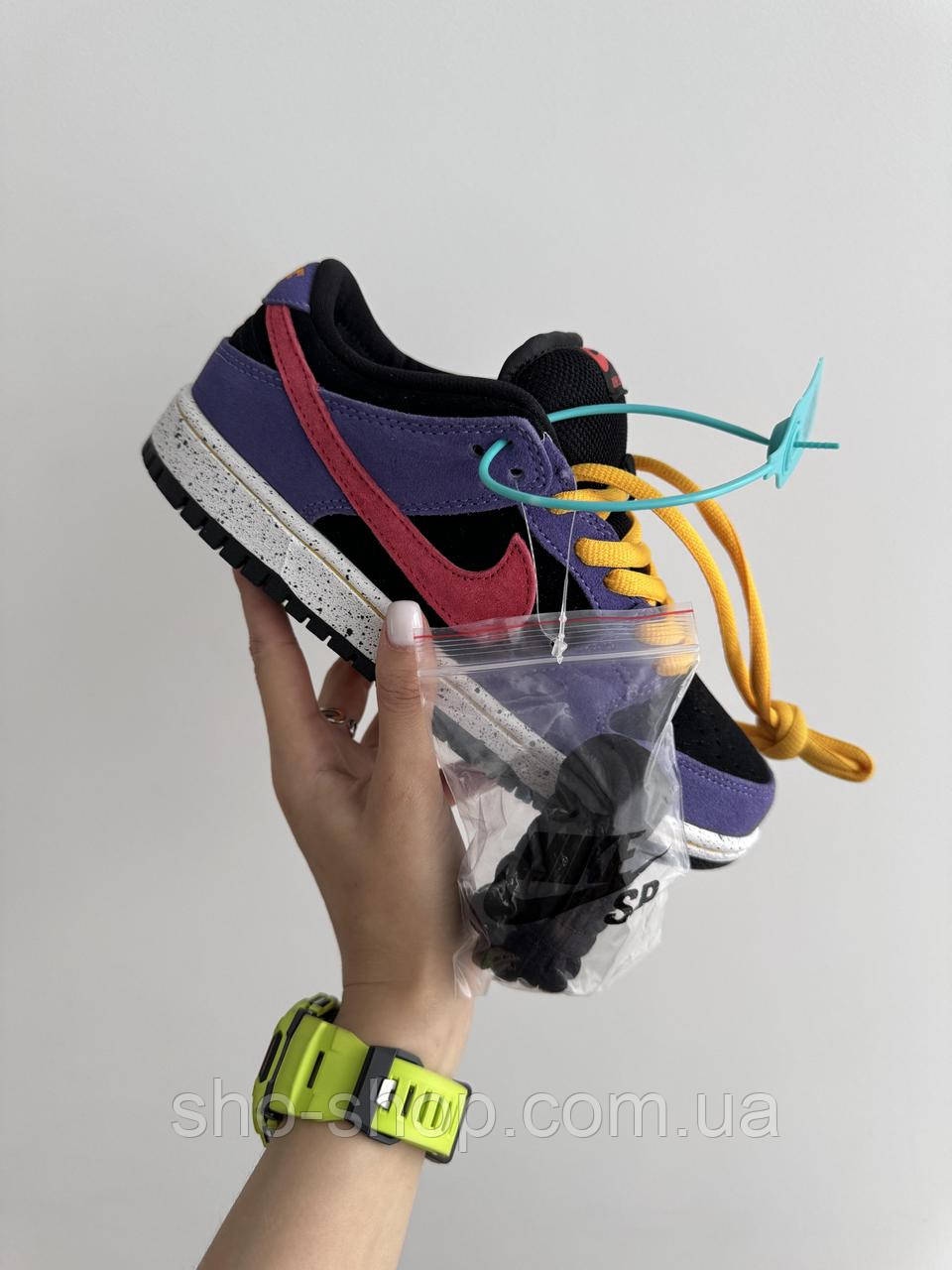 Кроссовки Nike PURPLE / PINK / YELLOW premium кросівки Nike