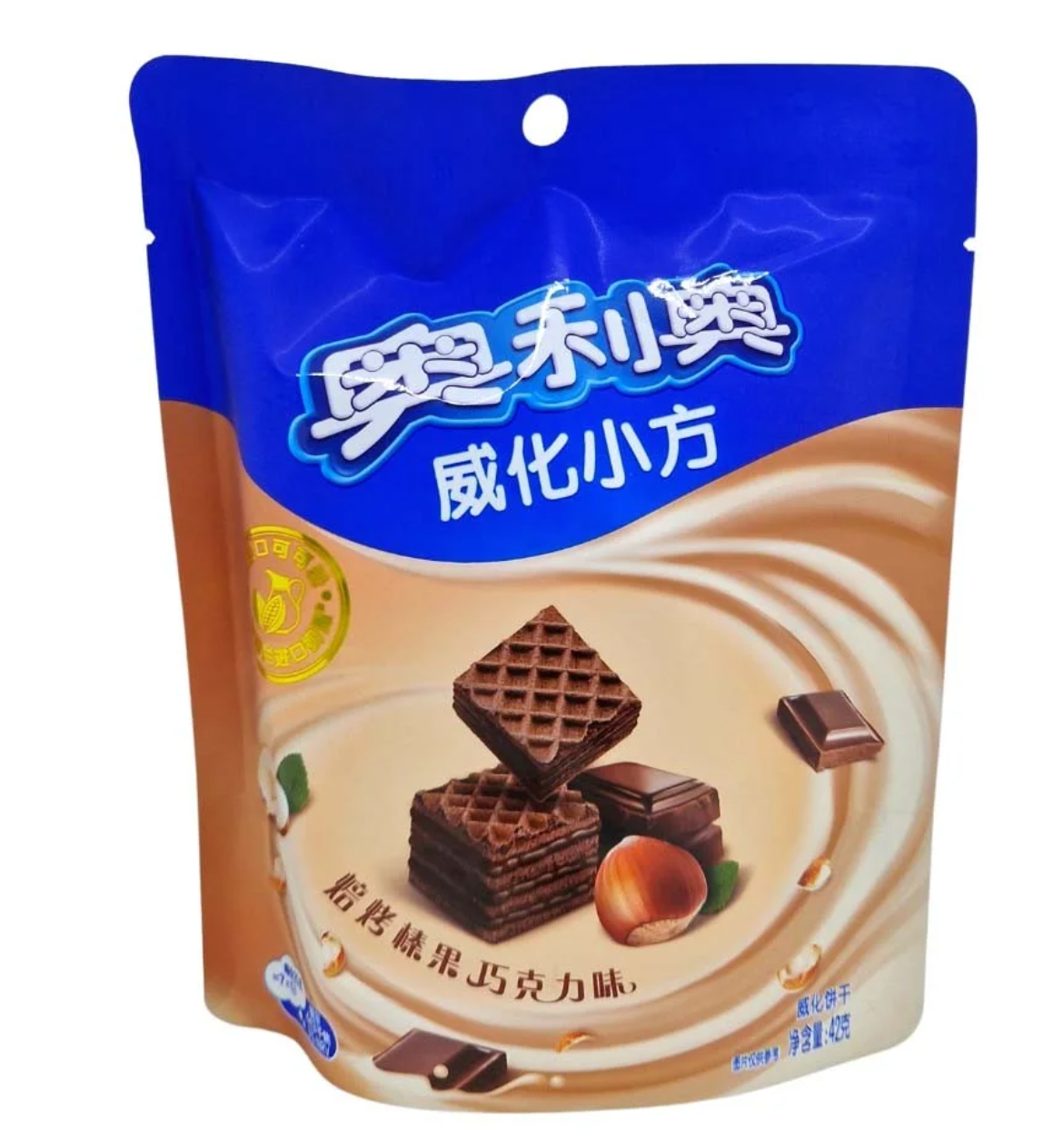 Вафлі Oreo Squares Hazelnut, 42г