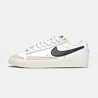 Кроссовки Nike Blazer Low 77 Vintage White Black кросівки Nike