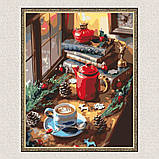 Картина за номерами Origami Різдвяний натюрморт LW 3097 40*50 см, фото 6