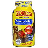 L'il Critters, Gummy Vites, ежедневные мультивитамины, 190 жевательных мармеладок