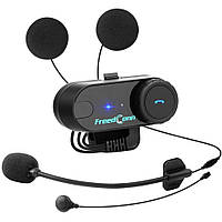 Bluetooth-мотогарнітура для шолома FreedConn T-Com VB радіо, інтерком 1000 м (fdtcmvb)