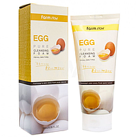 Очищающая пенка с яичным экстрактом FarmStay Egg Pure Cleansing Foam, 180 мл