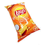 Чіпси Lay's Cheddar Sour Cream, 220г, фото 3