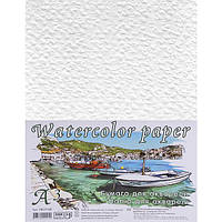 Папір для акварелі А3 10 аркушів, 200г/м², в п/п пакеті