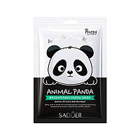 Тканевая маска для лица с принтом Панда Sadoer Animal Panda Supple Mask 25 g