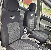 Чехлы на Хюндай Кона (2021-2023) Чехлы сидений Hyundai Kona Electric KNG