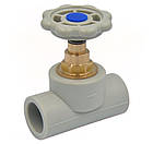 Кран вентильний PP-R Ø20 Prawtech (art.P507020000), фото 2