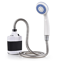 Аккумуляторный портативный кемпинговый душ / Переносной туристический душ с помпой на аккамуляторе
