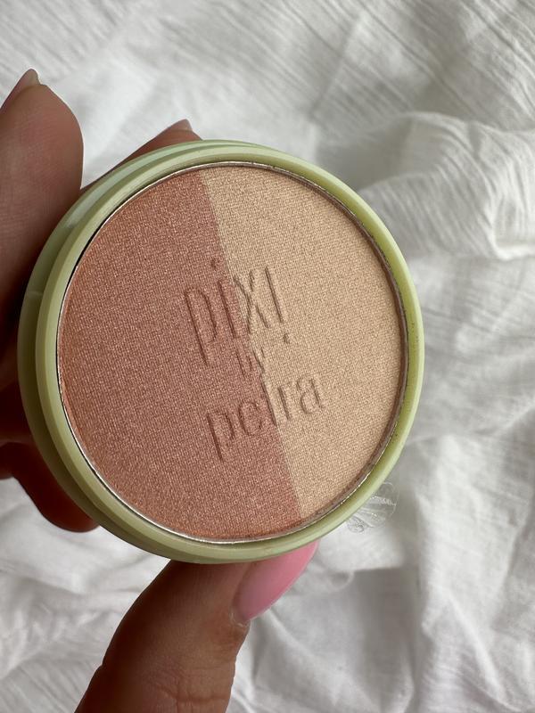 Рум'яна+хайлайтер PIXI blush duo - Peach honey (4.5 g)