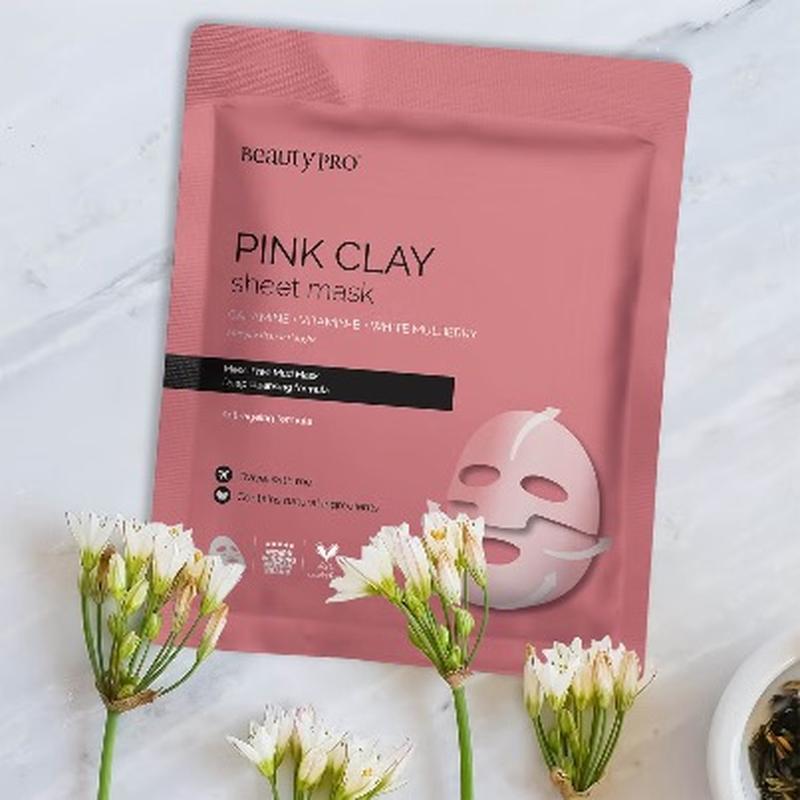 3d-маска для обличчя на основі глини з ефектом ліфтингу beautypro lifting 3d clay mask