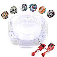 Набір бейблейдів 6шт з ареною (Beyblade Set) B73, B74, B75, B79, B82, B86 + запуски