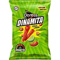 Чіпси Doritos Dinamita Tortilla Chips Chile Limon, 304г