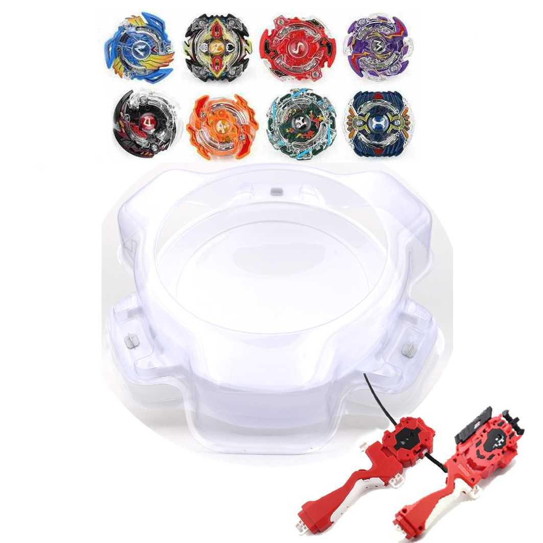 Набір бейблейдів 8 шт з ареною (Beyblade set) B34, B35, B36, B37, B41, B42, B44, B59