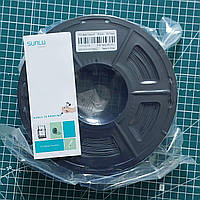 Филамент SUNLU PLA Matte Black пластик для 3d печати матовый черный