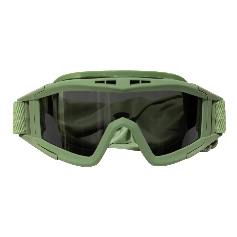 VAR Тактичні окуляри олива зі змінним склом ( прозоре жовте чорне ) - фото 2 - id-p2190517649
