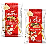 Чіпси Simply Cheetos White Cheddar Crunchy Cheese Flavored Snacks, 240.9г, фото 4