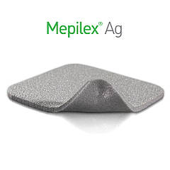 Мепилекс Аг | Mepilex Ag 20 x 20 см —сорбційна пов'язка зі сріблом (1 шт.)