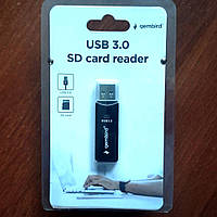 Кардридер Gembird UHB-CR3-01 microSD/SD USB3.0 Новый!